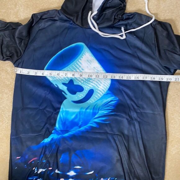 Unisex Hoodie DJ Marshmello - Medium NWT - Picture 4 of 8
